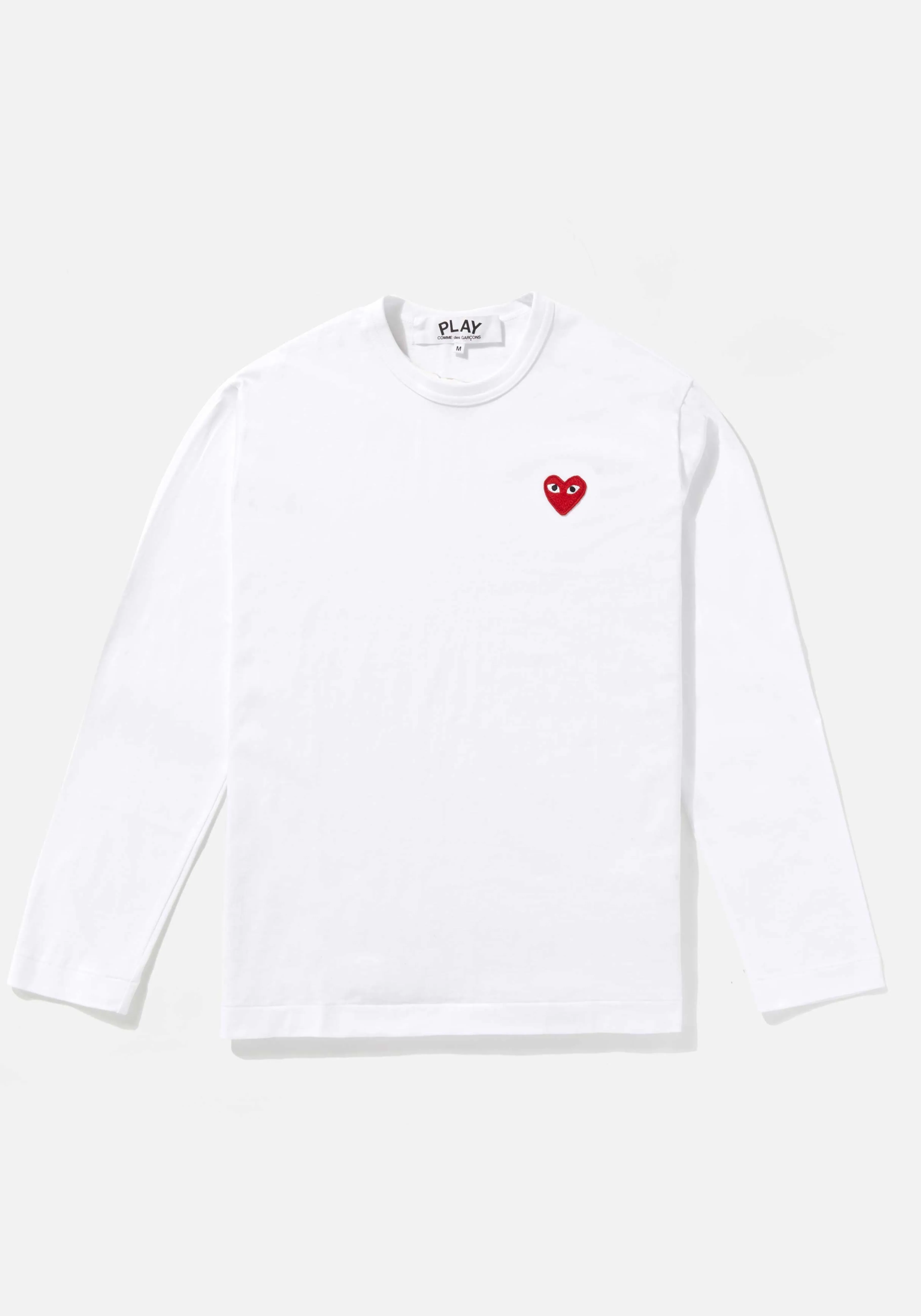 MKI MIYUKI ZOKU COMME DES GARCONS RED HEART LONG SLEEVE- SHIRTS | T-SHIRTS