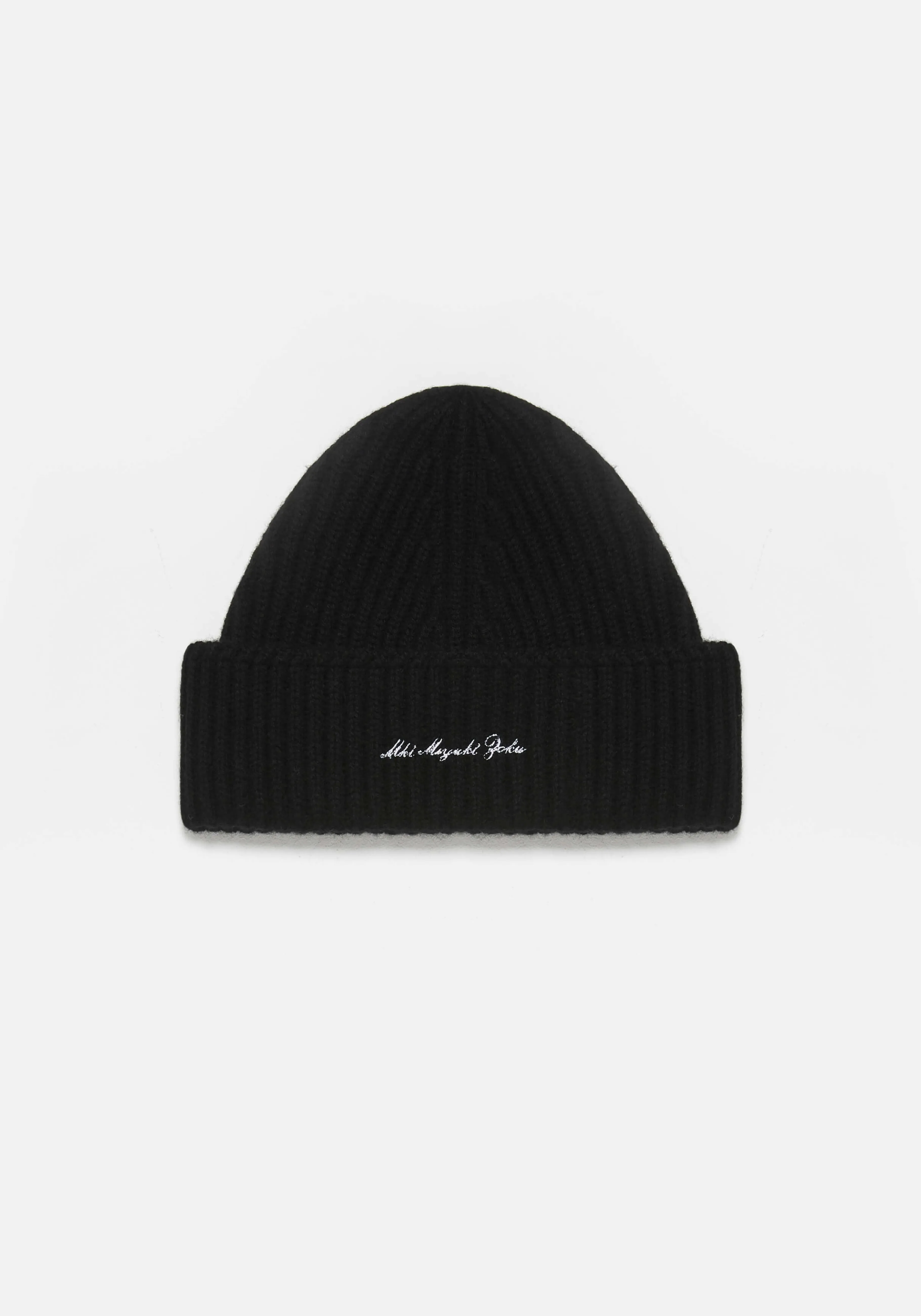 MKI MIYUKI ZOKU MKI CASHMERE RIBBED BEANIE- LIFESTYLE | HEADWEAR