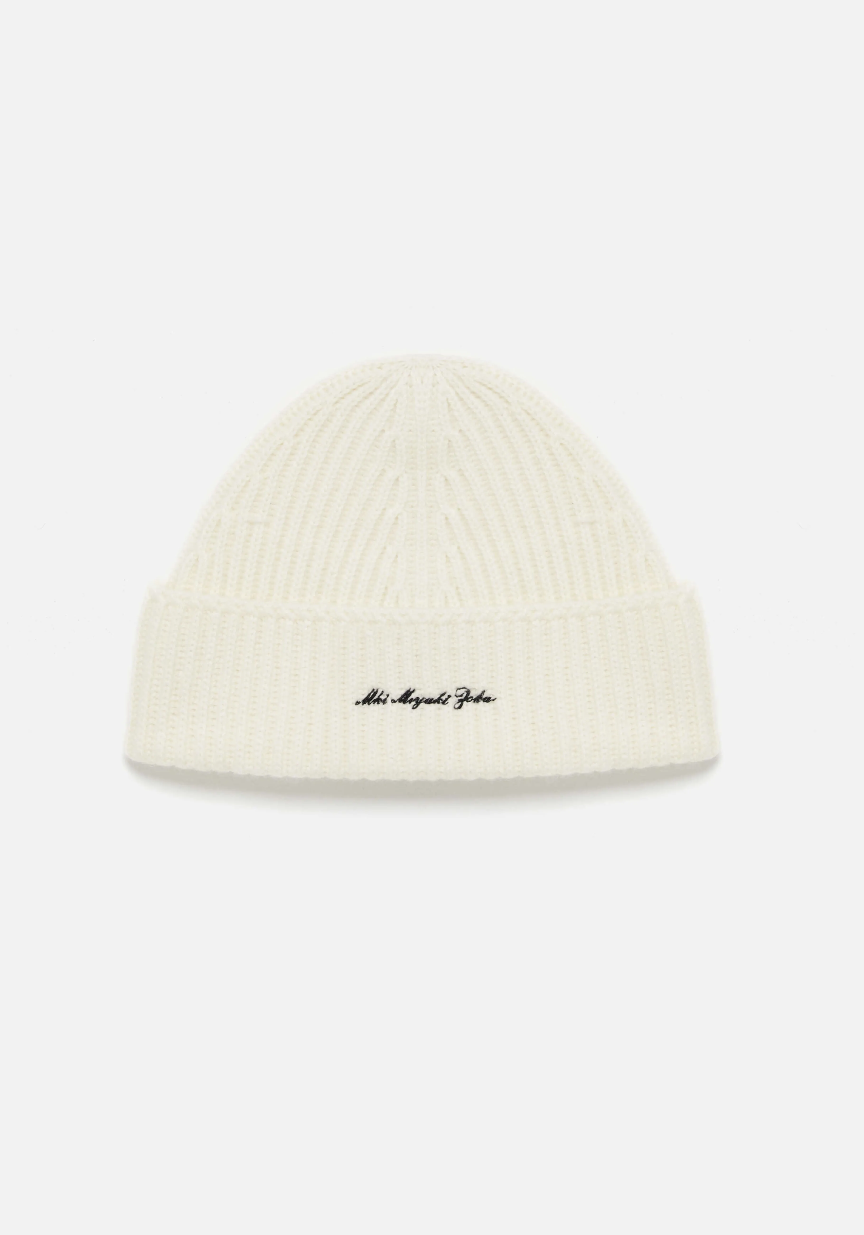 MKI MIYUKI ZOKU MKI CASHMERE RIBBED BEANIE- LIFESTYLE | HEADWEAR