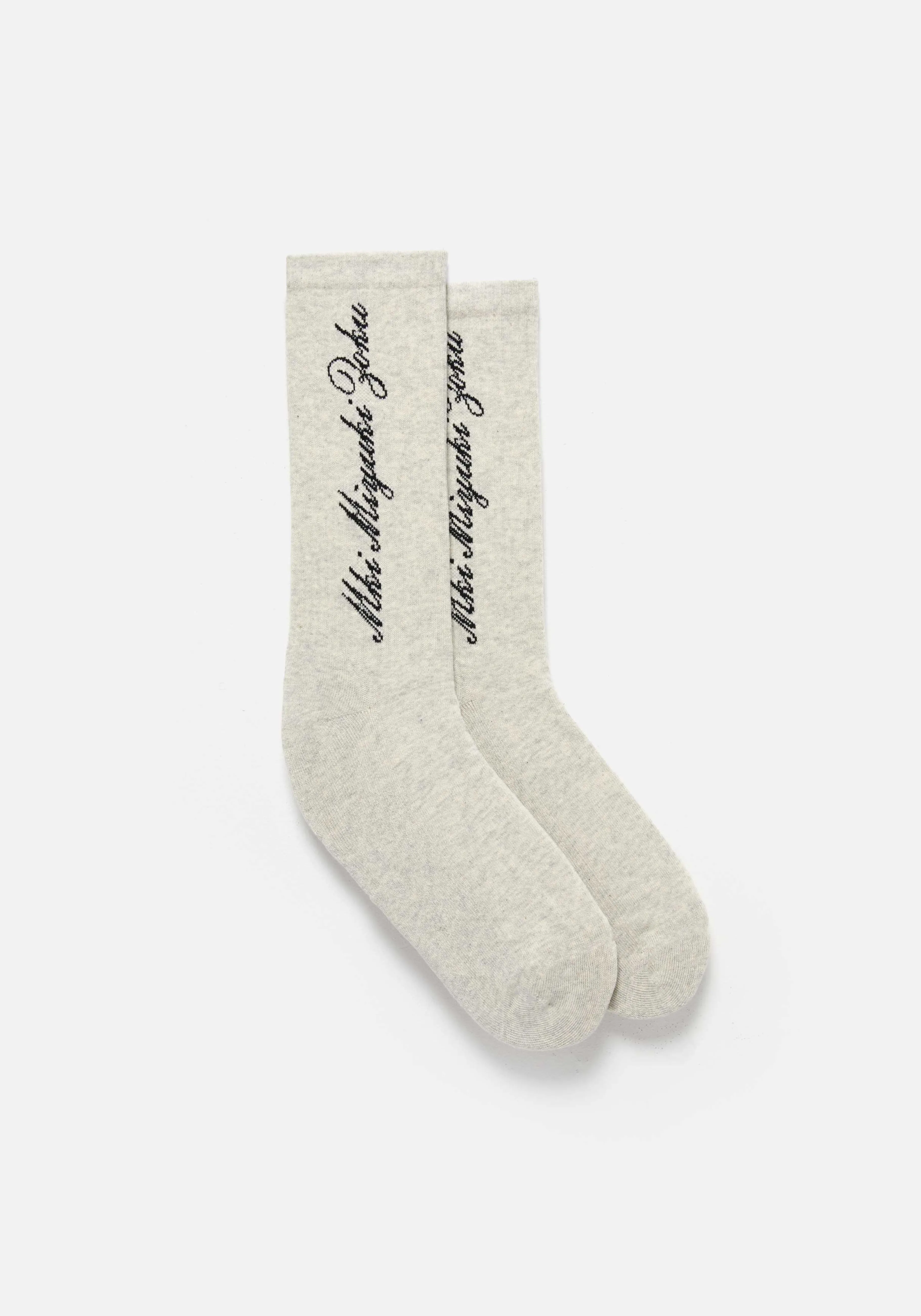 MKI MIYUKI ZOKU MKI EMBASSY LARGE LOGO SOCKS- LIFESTYLE