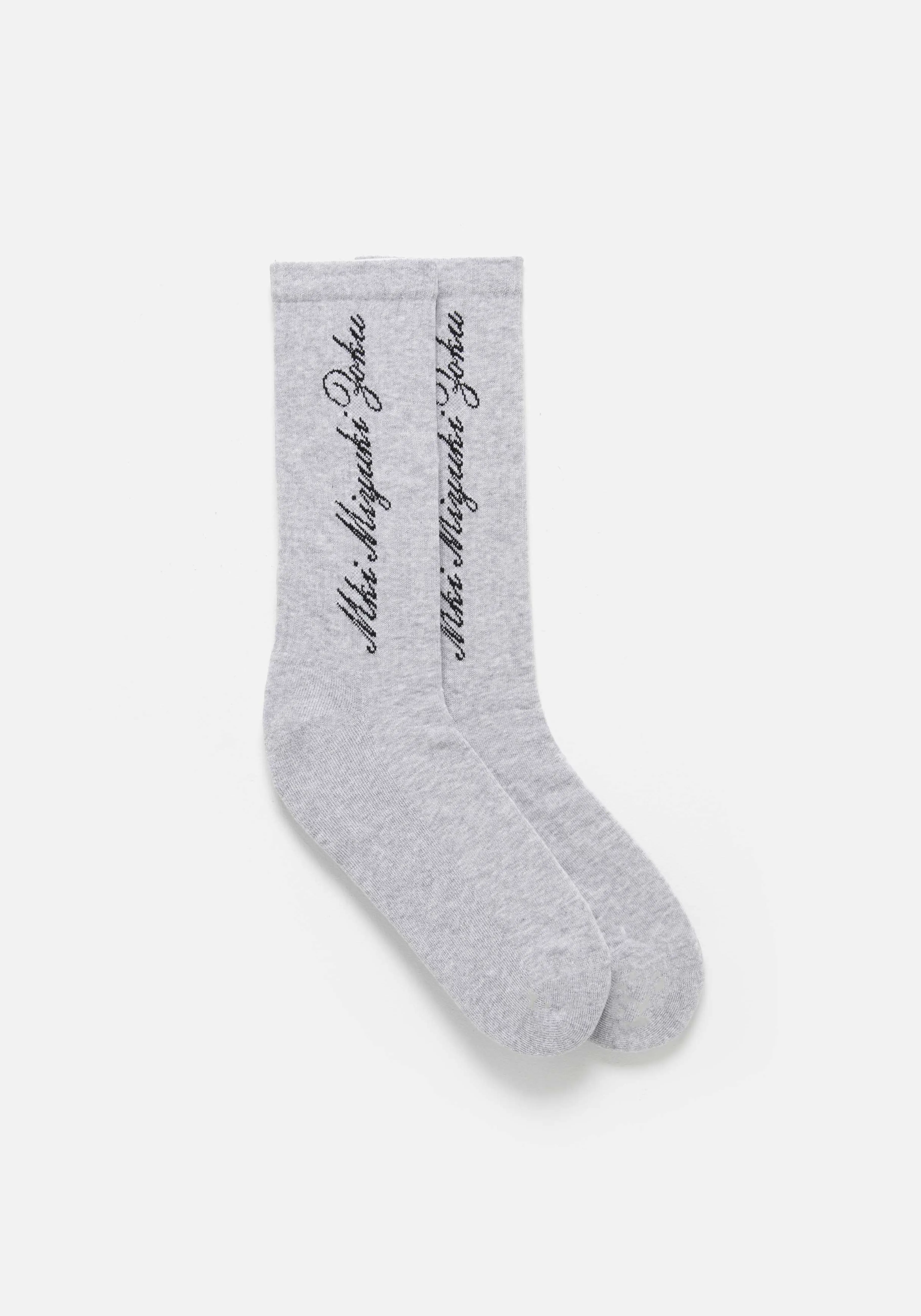 MKI MIYUKI ZOKU MKI EMBASSY LARGE LOGO SOCKS- LIFESTYLE