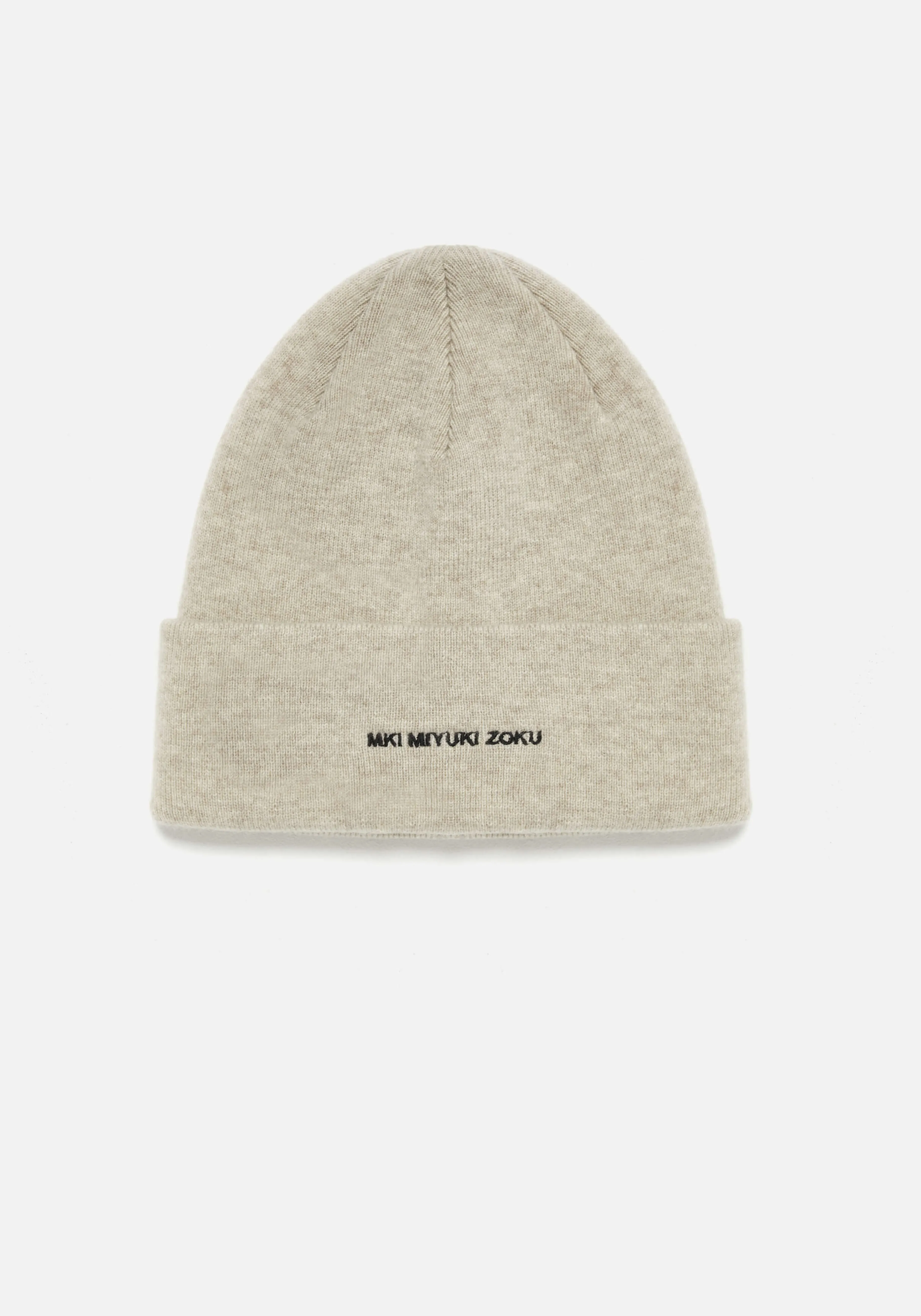 MKI MIYUKI ZOKU MKI EMBROIDERED MERINO BEANIE- LIFESTYLE | HEADWEAR