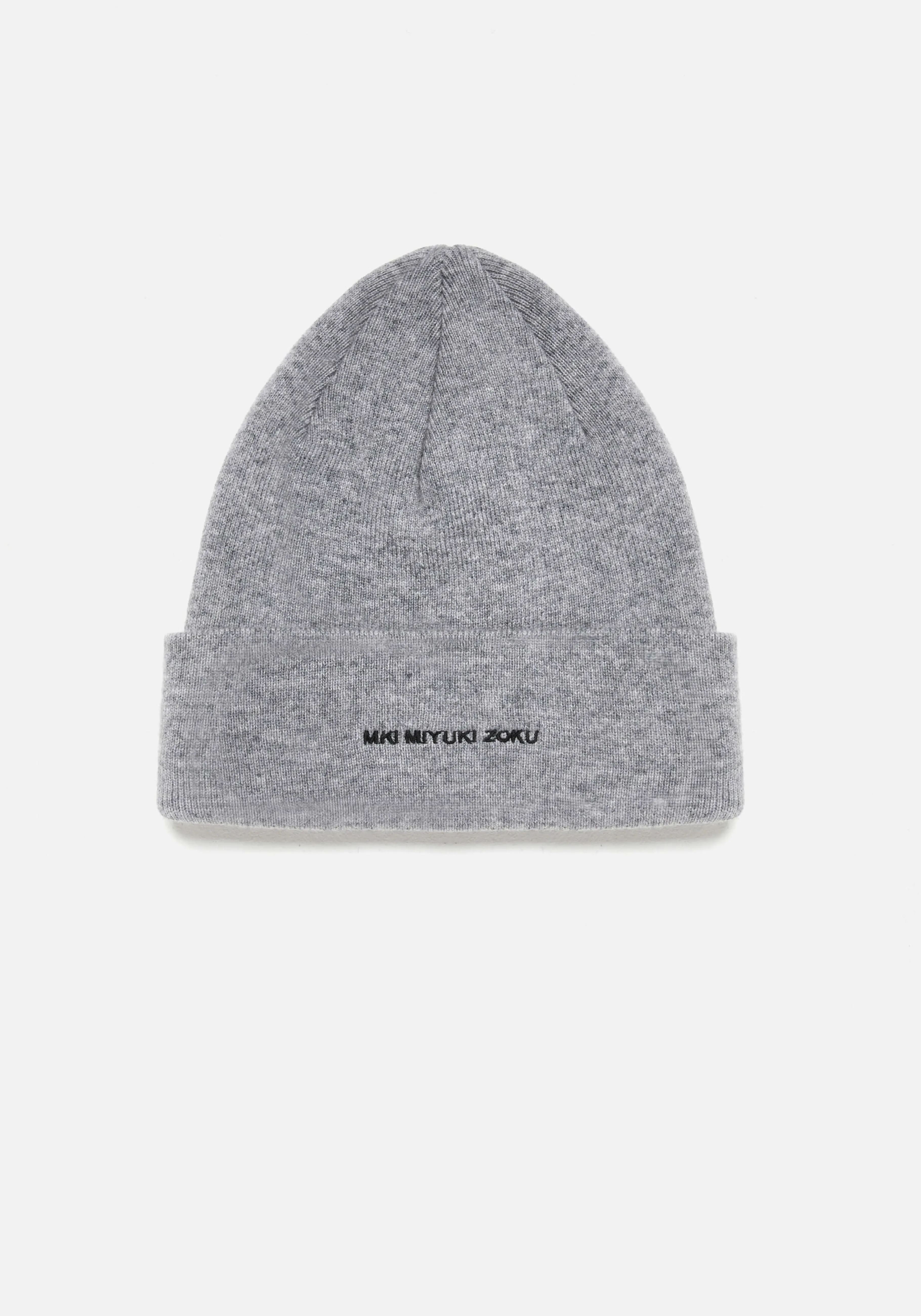 MKI MIYUKI ZOKU MKI EMBROIDERED MERINO BEANIE- LIFESTYLE | HEADWEAR