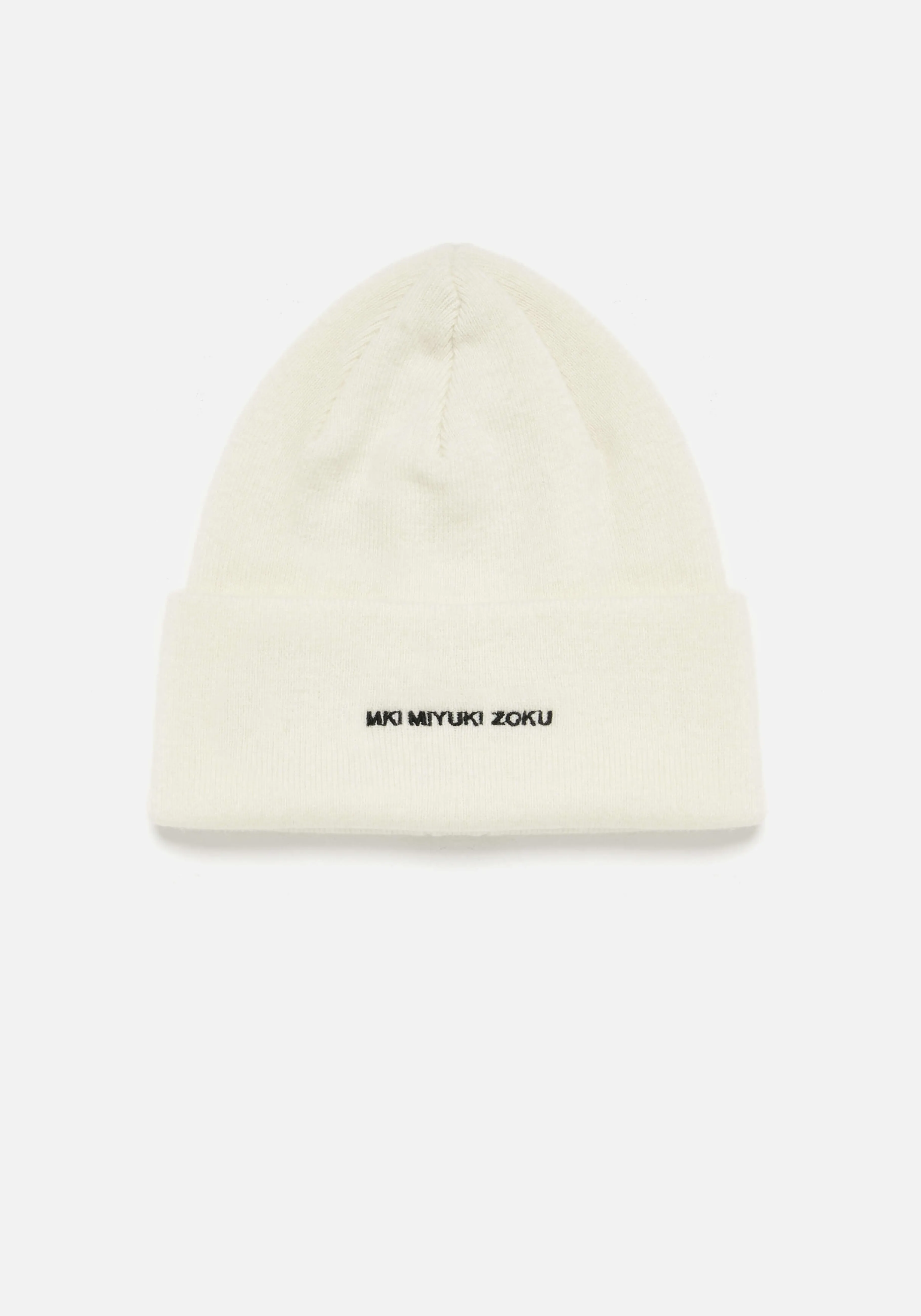 MKI MIYUKI ZOKU MKI EMBROIDERED MERINO BEANIE- LIFESTYLE | HEADWEAR