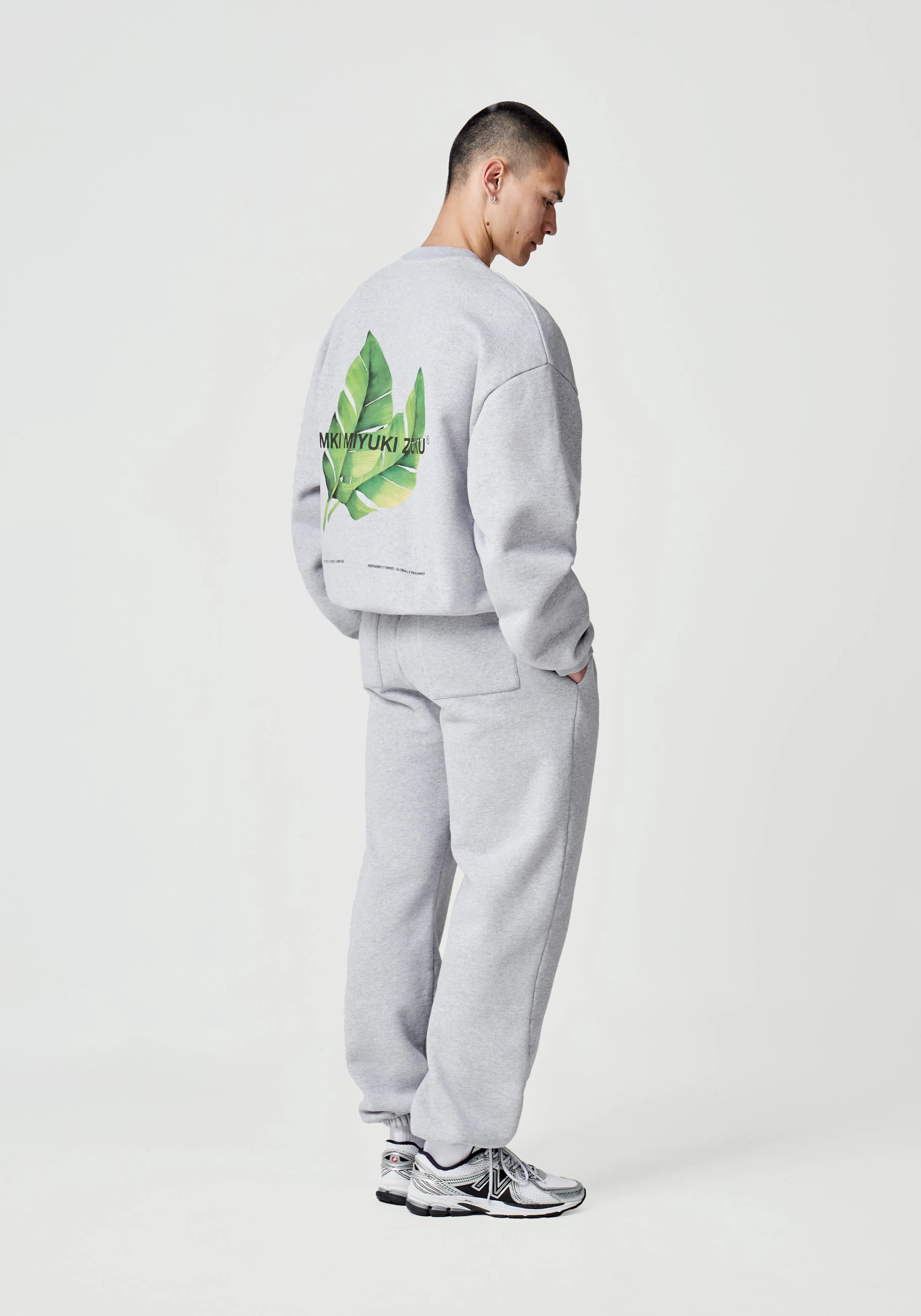 MKI MIYUKI ZOKU MKI LEAF CREWNECK- SHIRTS | SWEATS