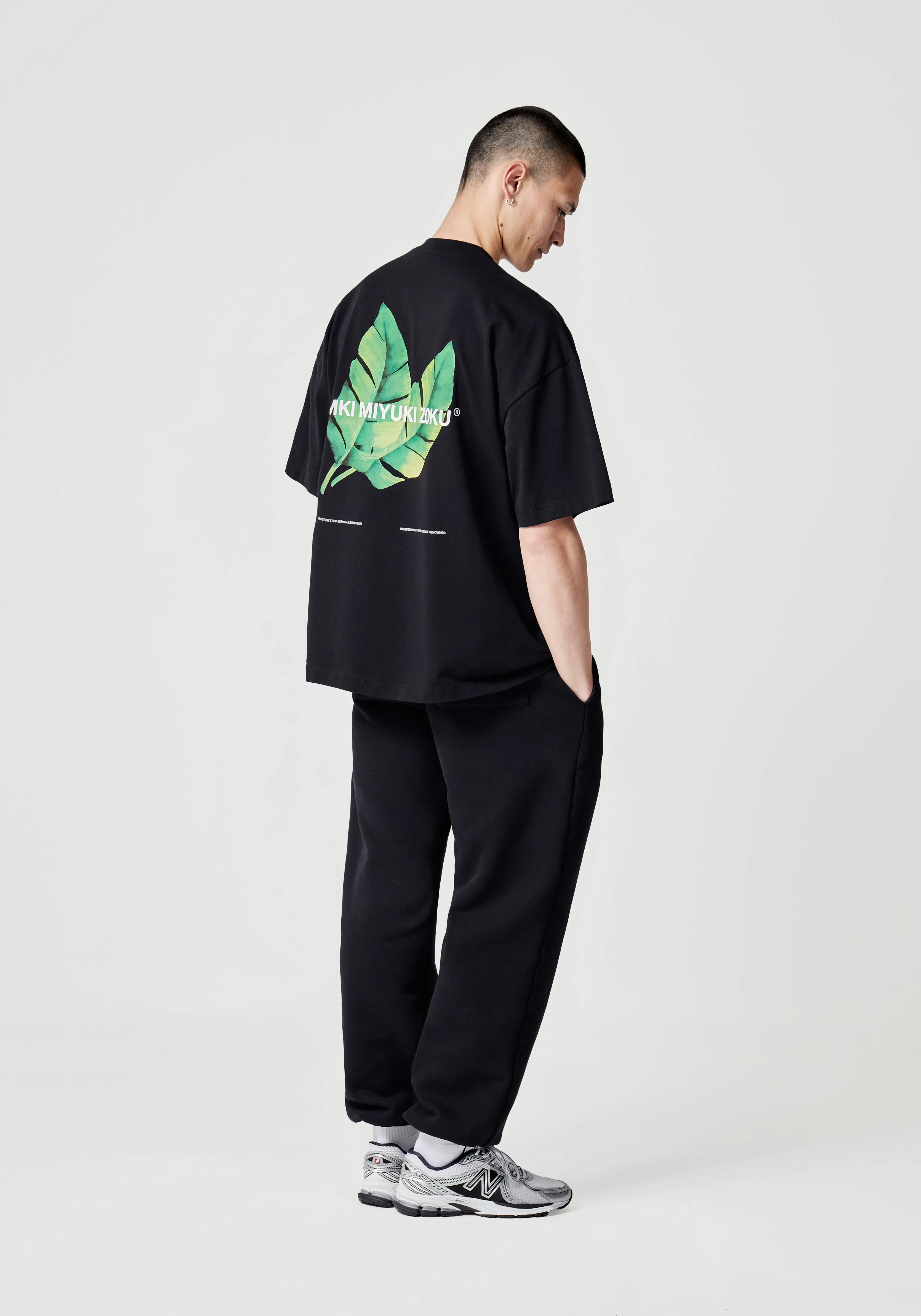 MKI MIYUKI ZOKU MKI LEAF T-SHIRT- T-SHIRTS | SHIRTS