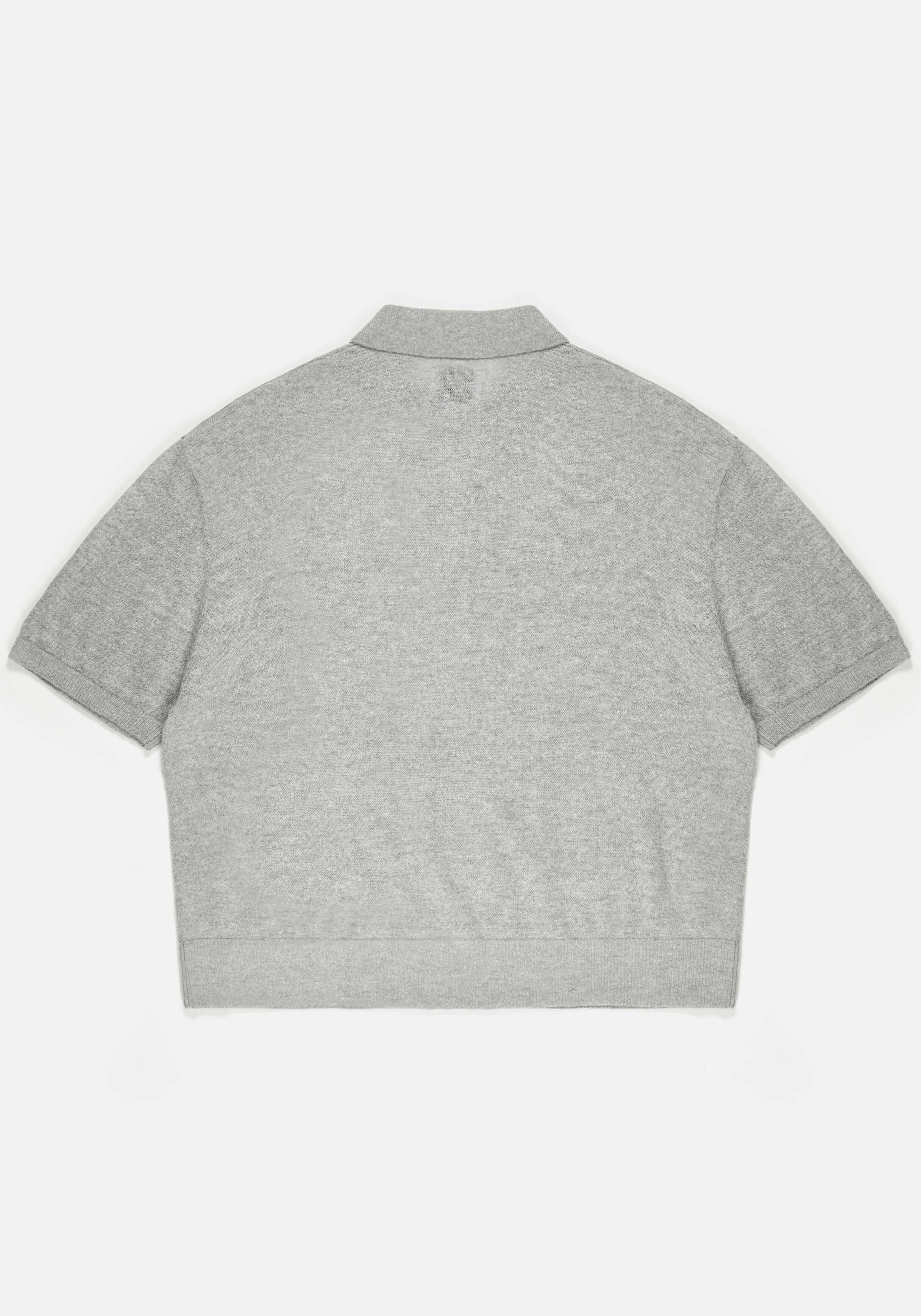 MKI MIYUKI ZOKU MKI LIGHTWEIGHT MOHAIR KNIT POLO SHIRT- SHIRTS | KNITWEAR