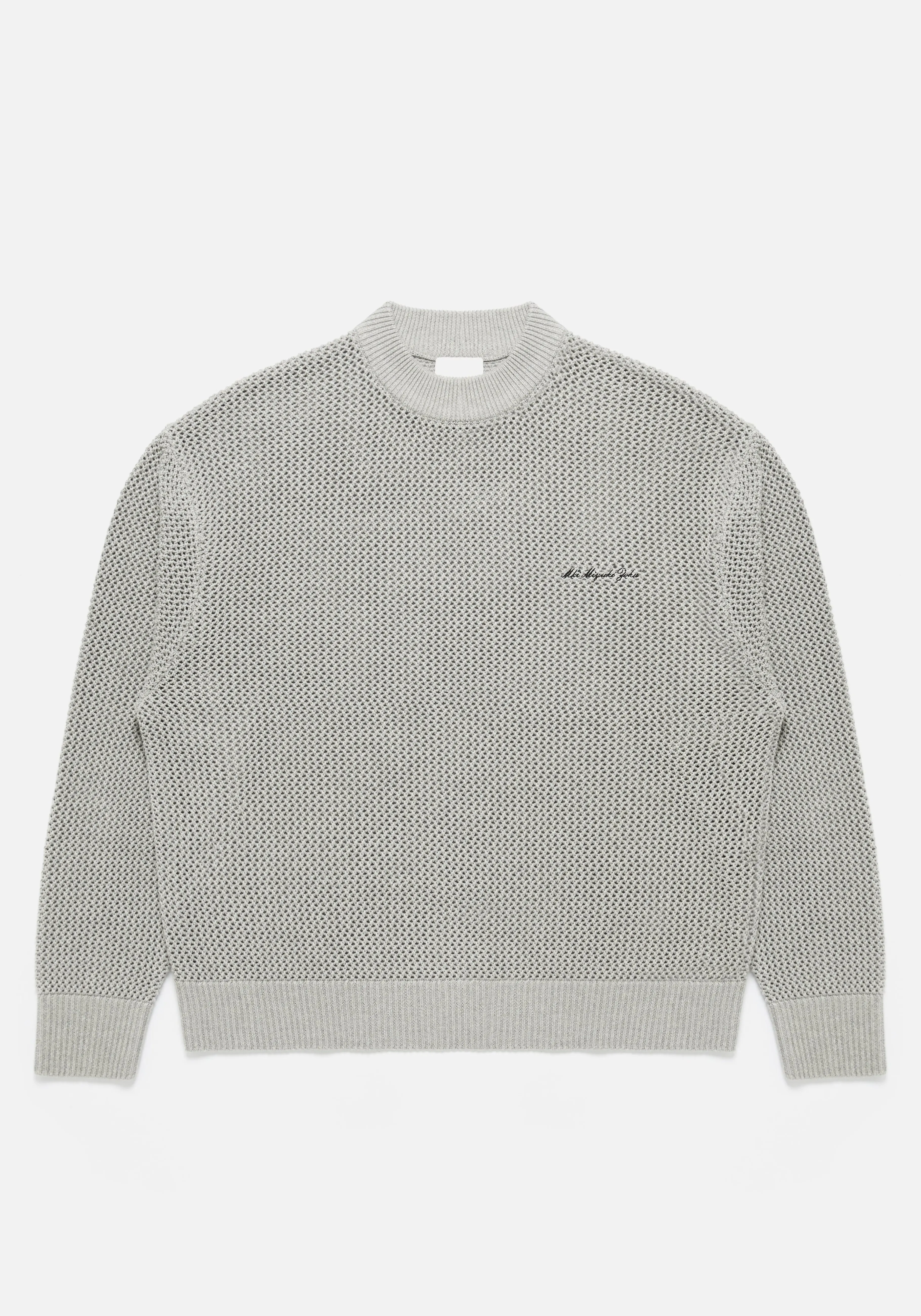 MKI MIYUKI ZOKU MKI LOOSE KNIT CREW- SHIRTS | KNITWEAR