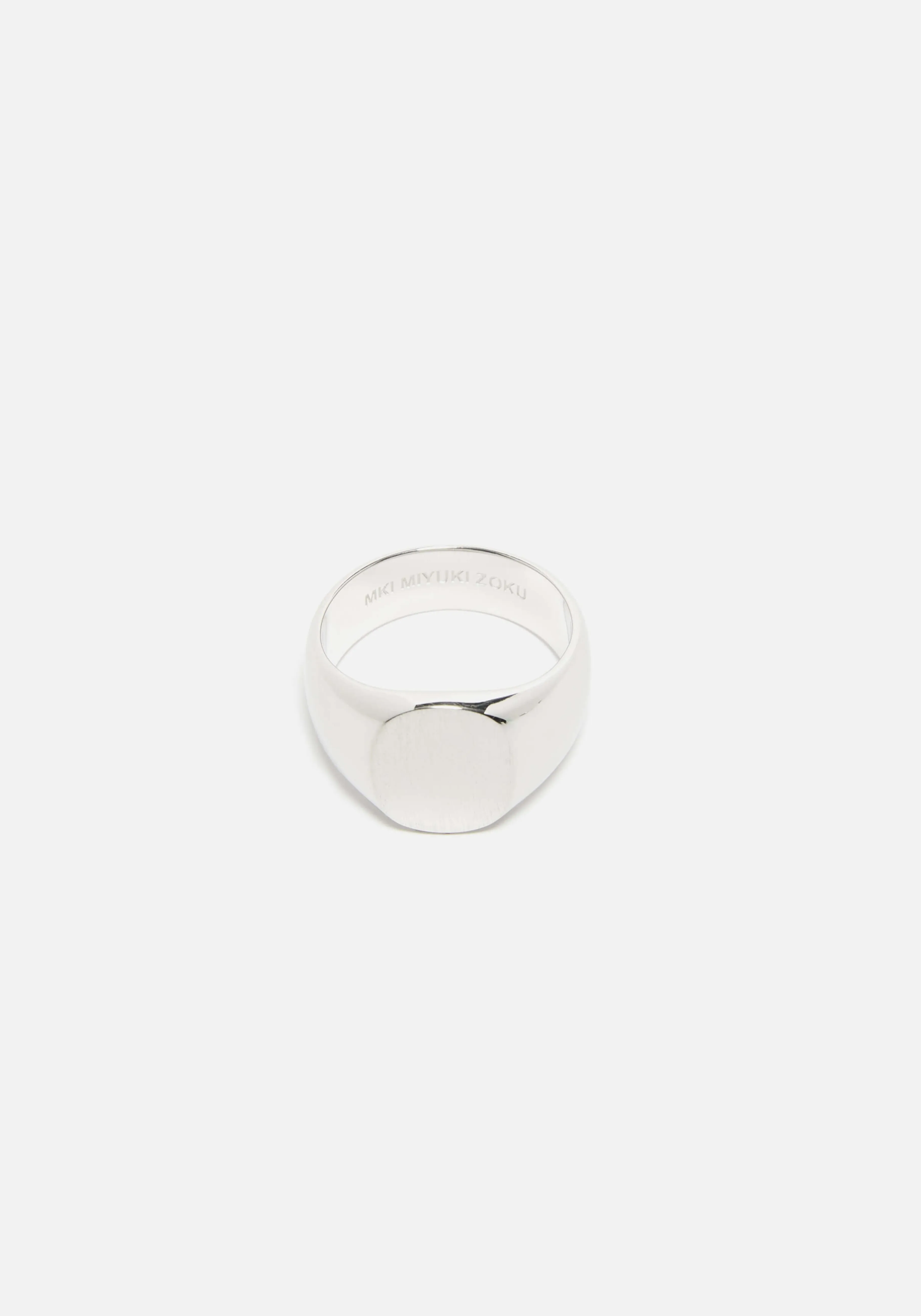 MKI MIYUKI ZOKU MKI OVAL SIGNET RING- LIFESTYLE | JEWELLERY