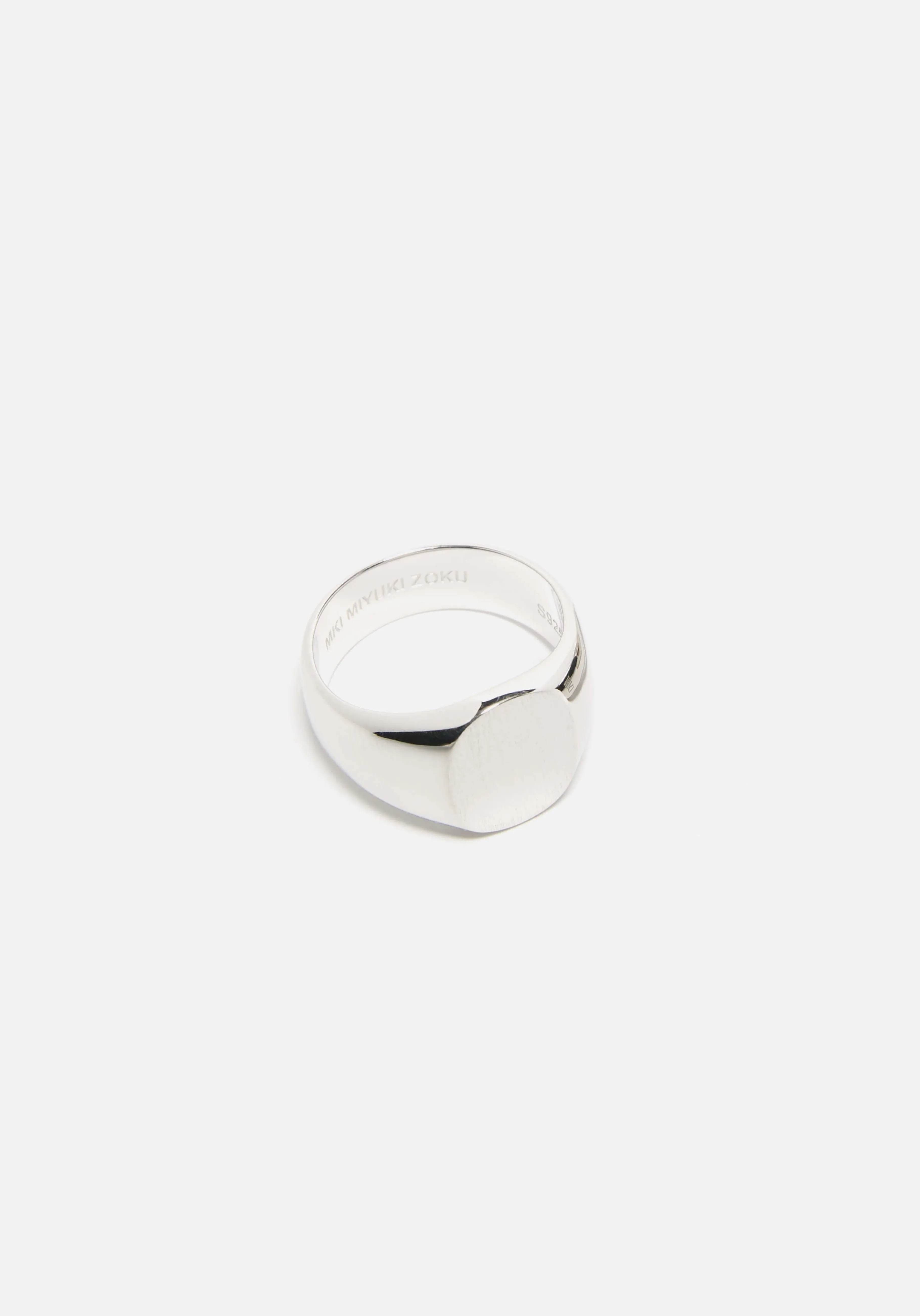 MKI MIYUKI ZOKU MKI OVAL SIGNET RING- LIFESTYLE | JEWELLERY