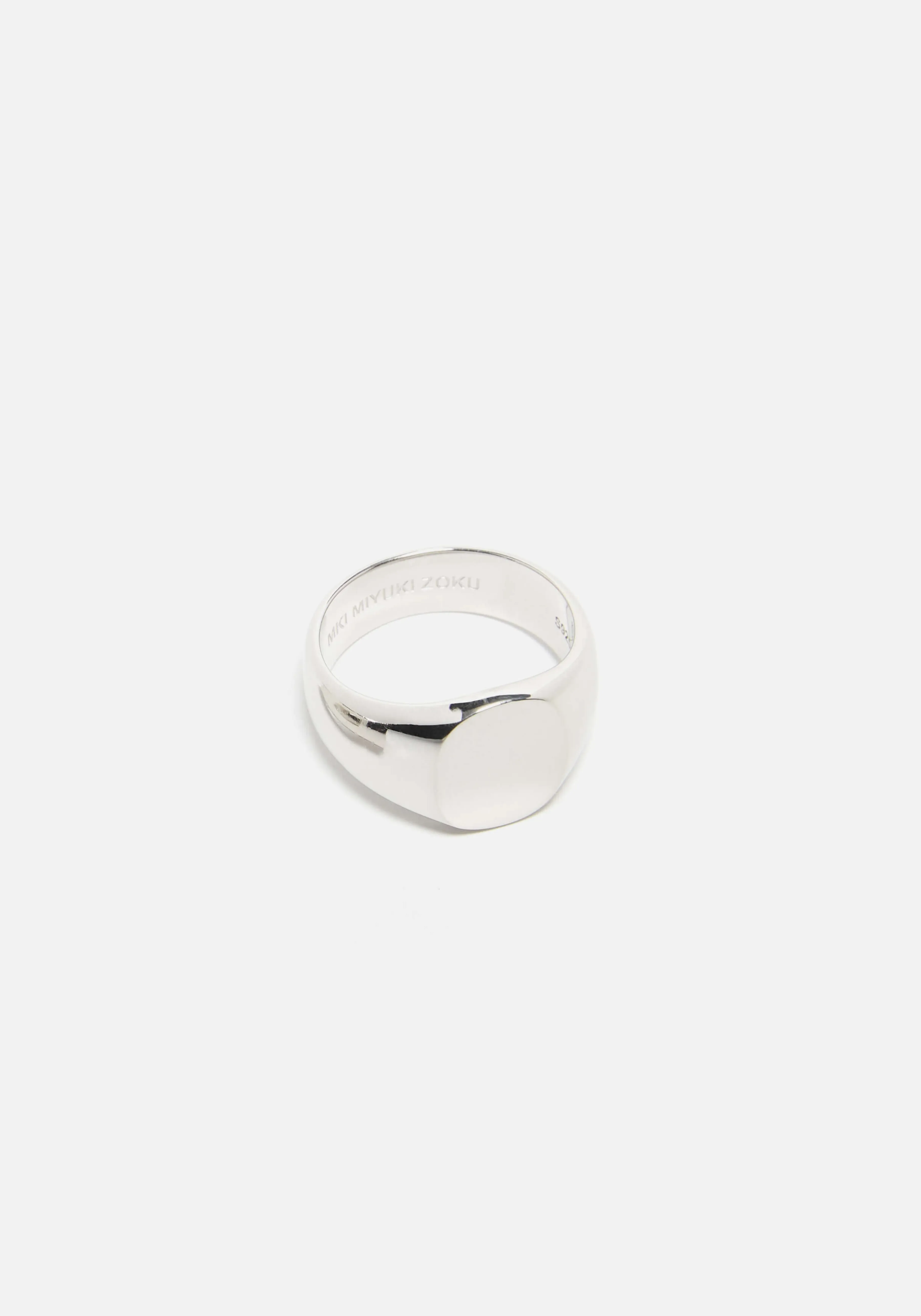 MKI MIYUKI ZOKU MKI OVAL SIGNET RING- LIFESTYLE | JEWELLERY