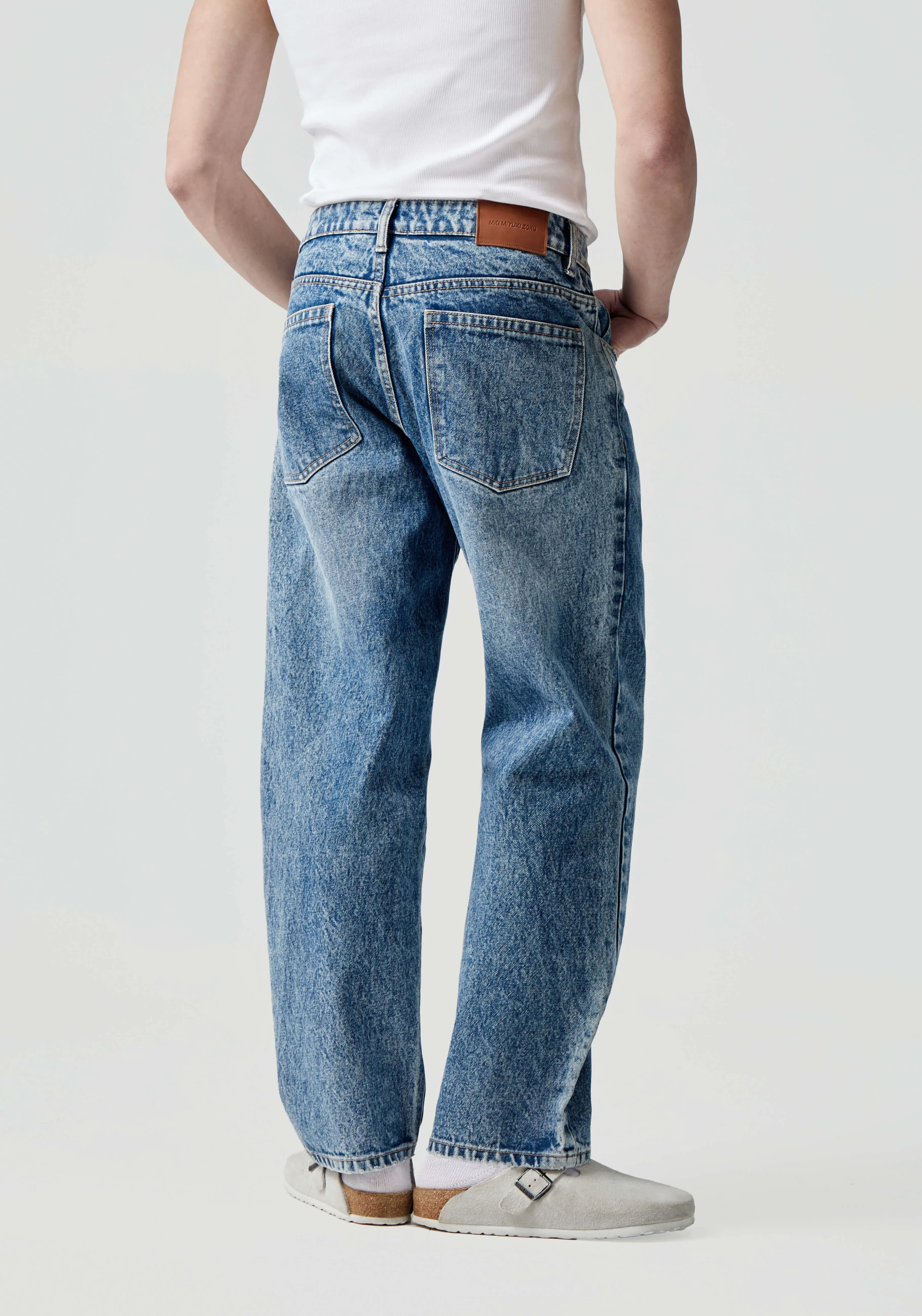 MKI MIYUKI ZOKU MKI 16OZ DENIM JEANS- TROUSERS | SWEATPANTS