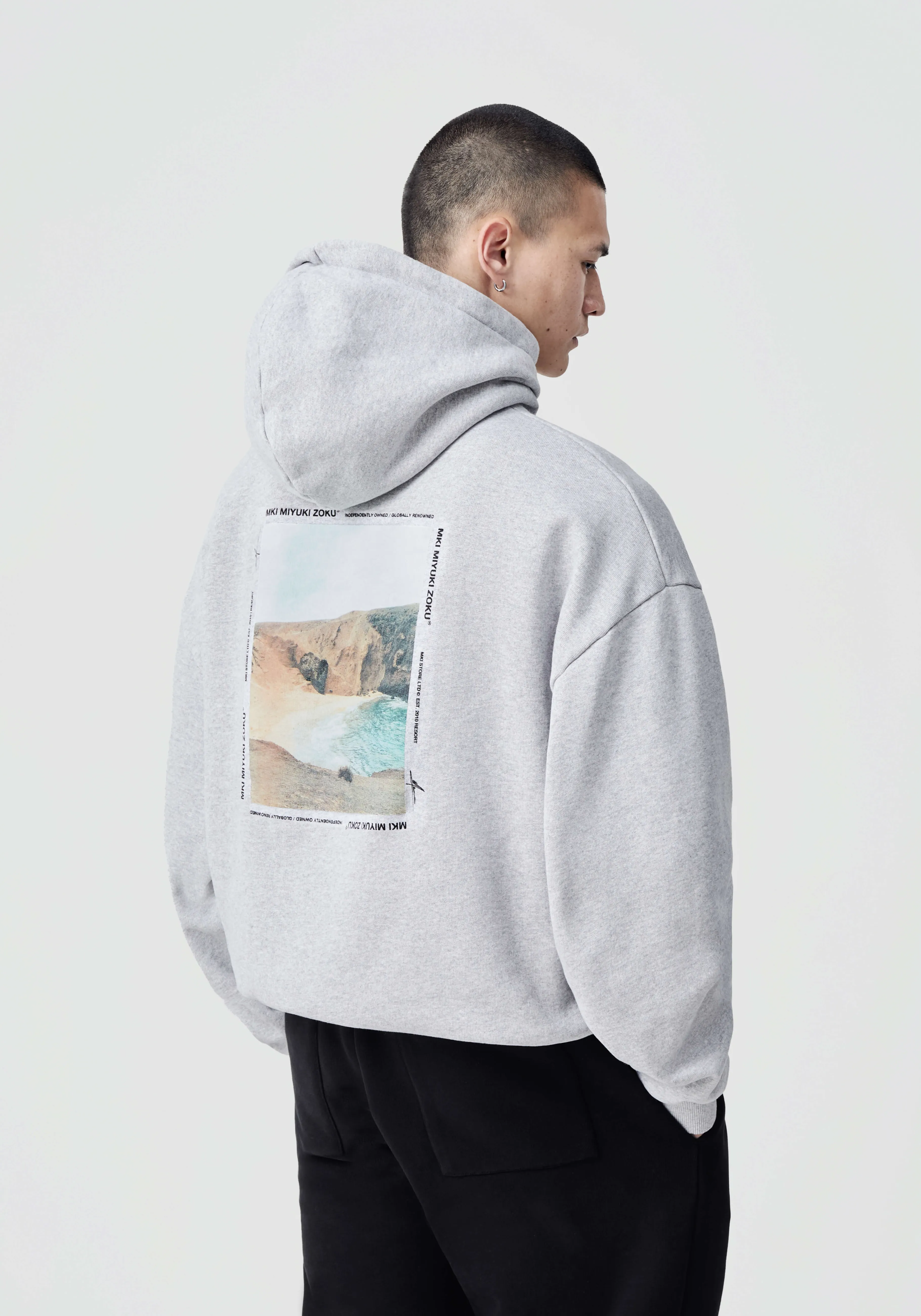 MKI MIYUKI ZOKU MKI RESORT PRINT HOODY- SHIRTS | SWEATS