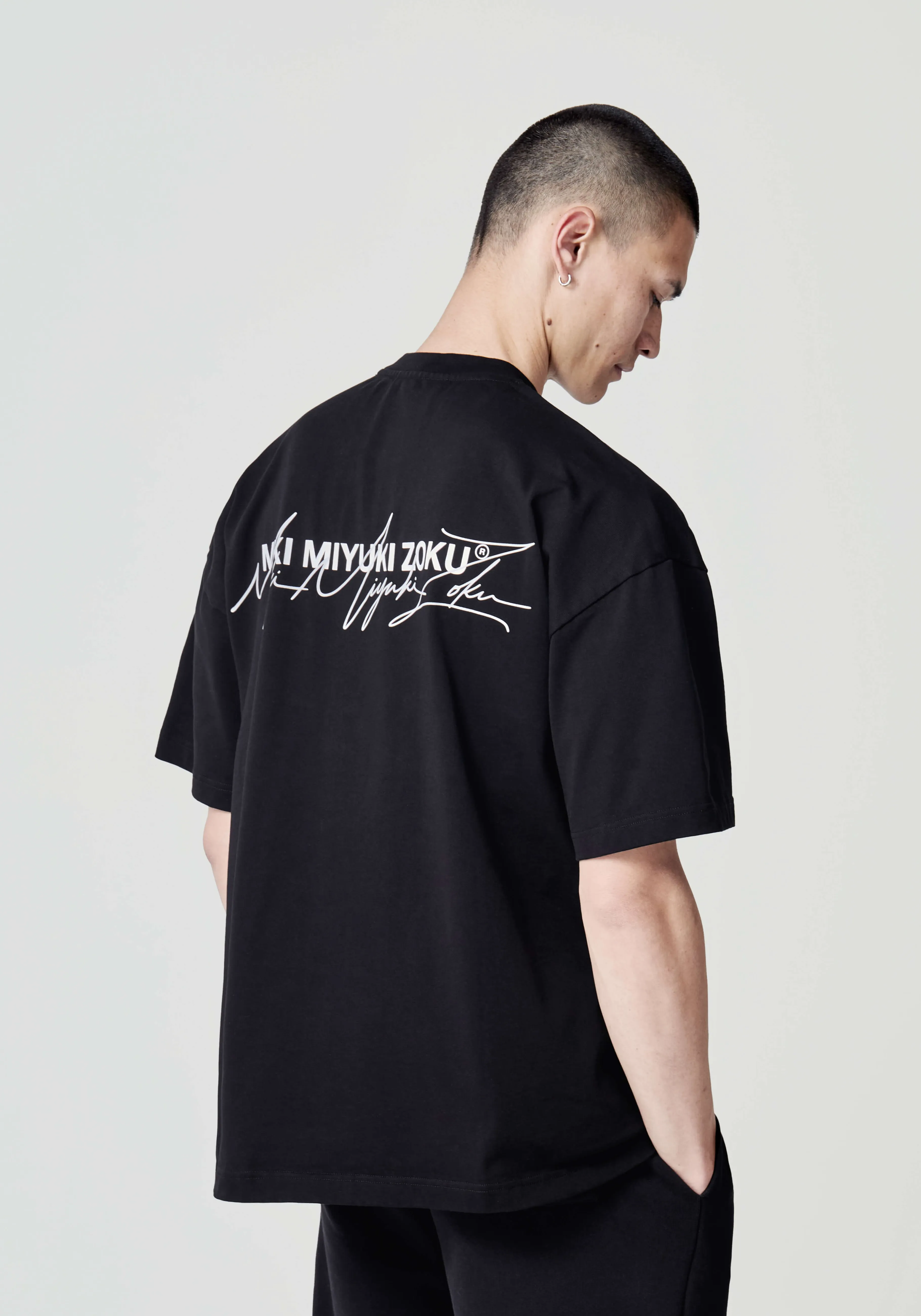 MKI MIYUKI ZOKU MKI SIGNATURE OVERLAY T-SHIRT- SHIRTS | T-SHIRTS