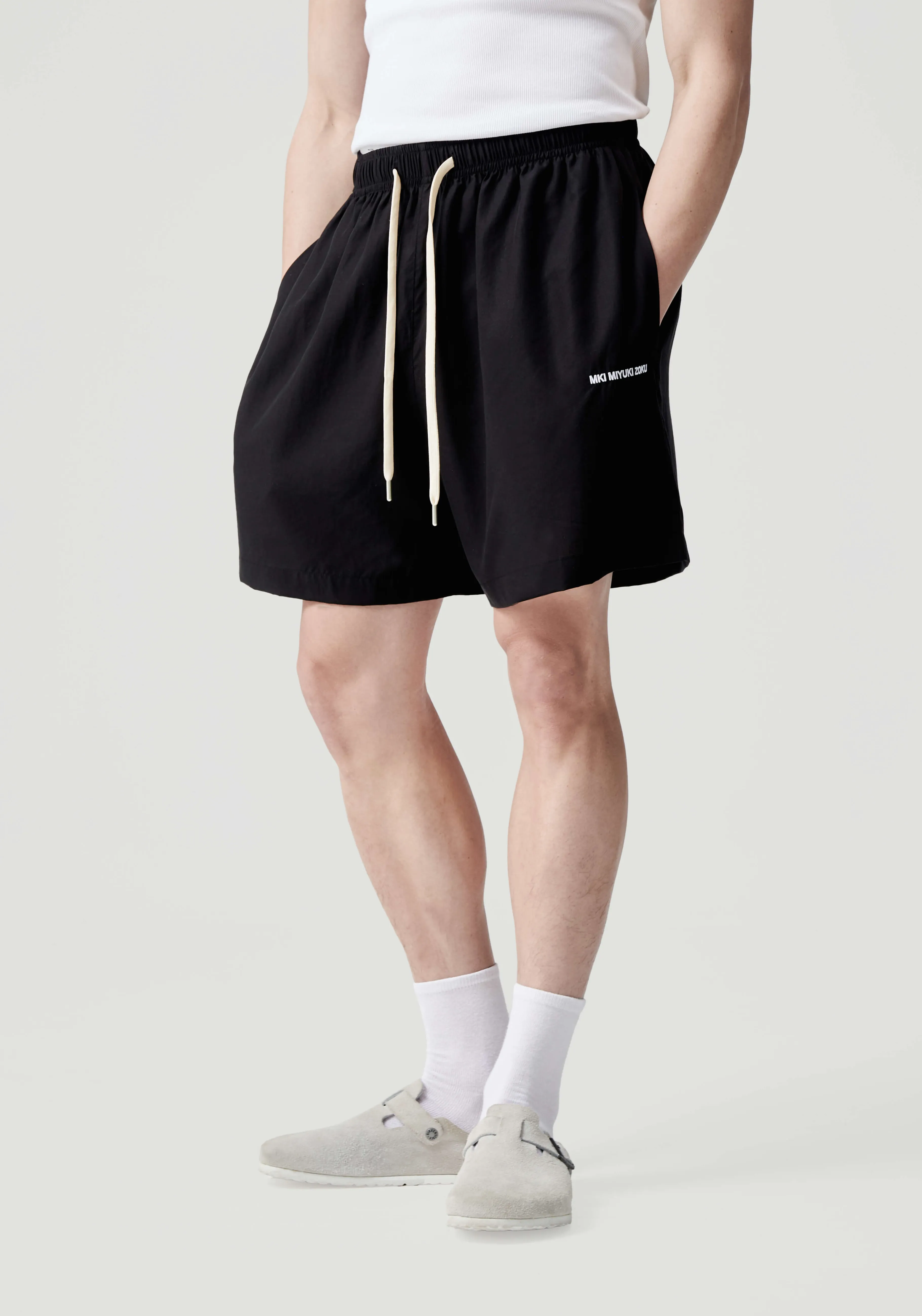 MKI MIYUKI ZOKU MKI TENCEL SHORTS- SWEATPANTS | SHORTS