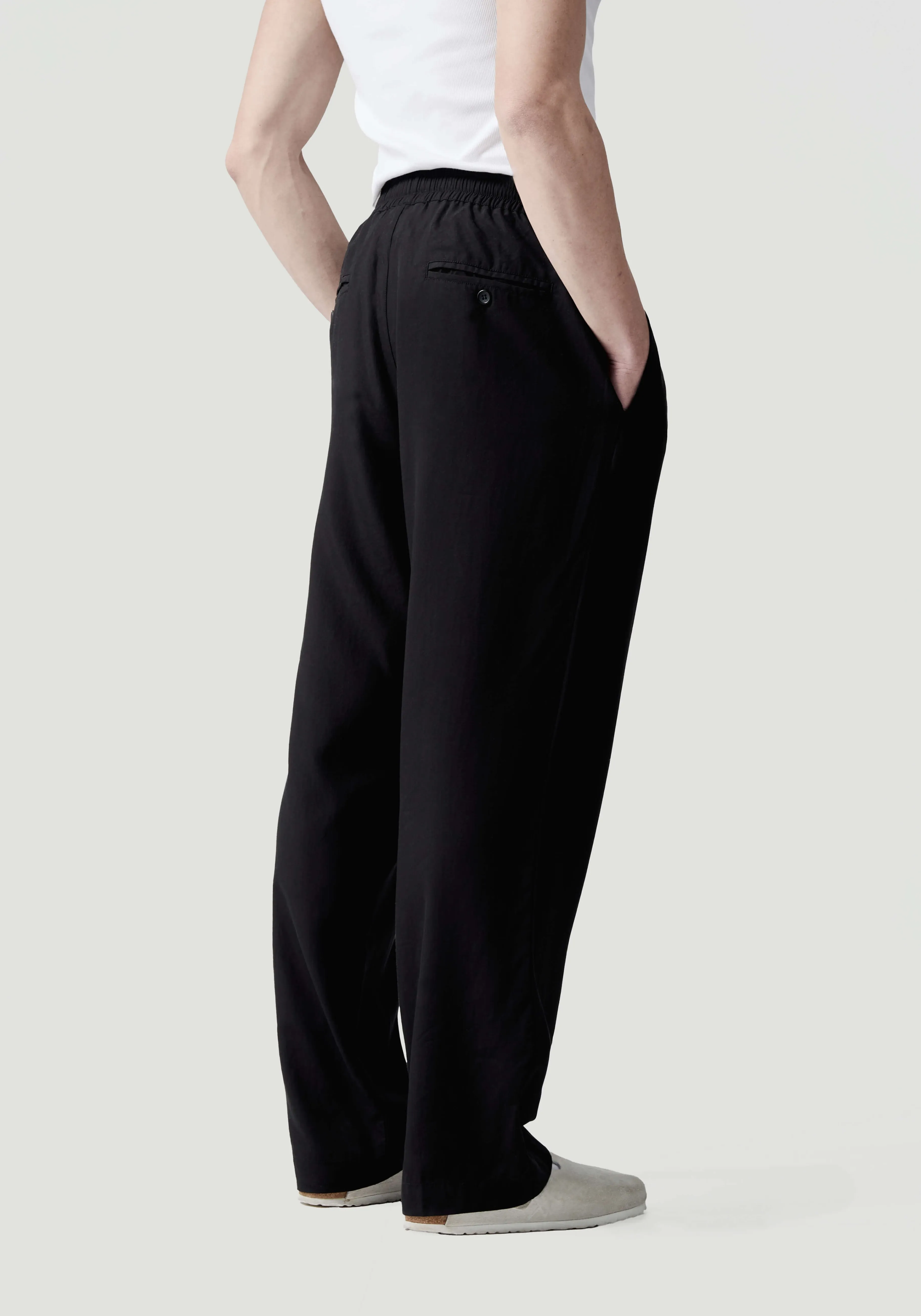 MKI MIYUKI ZOKU MKI TENCEL TROUSERS- SWEATPANTS | TROUSERS