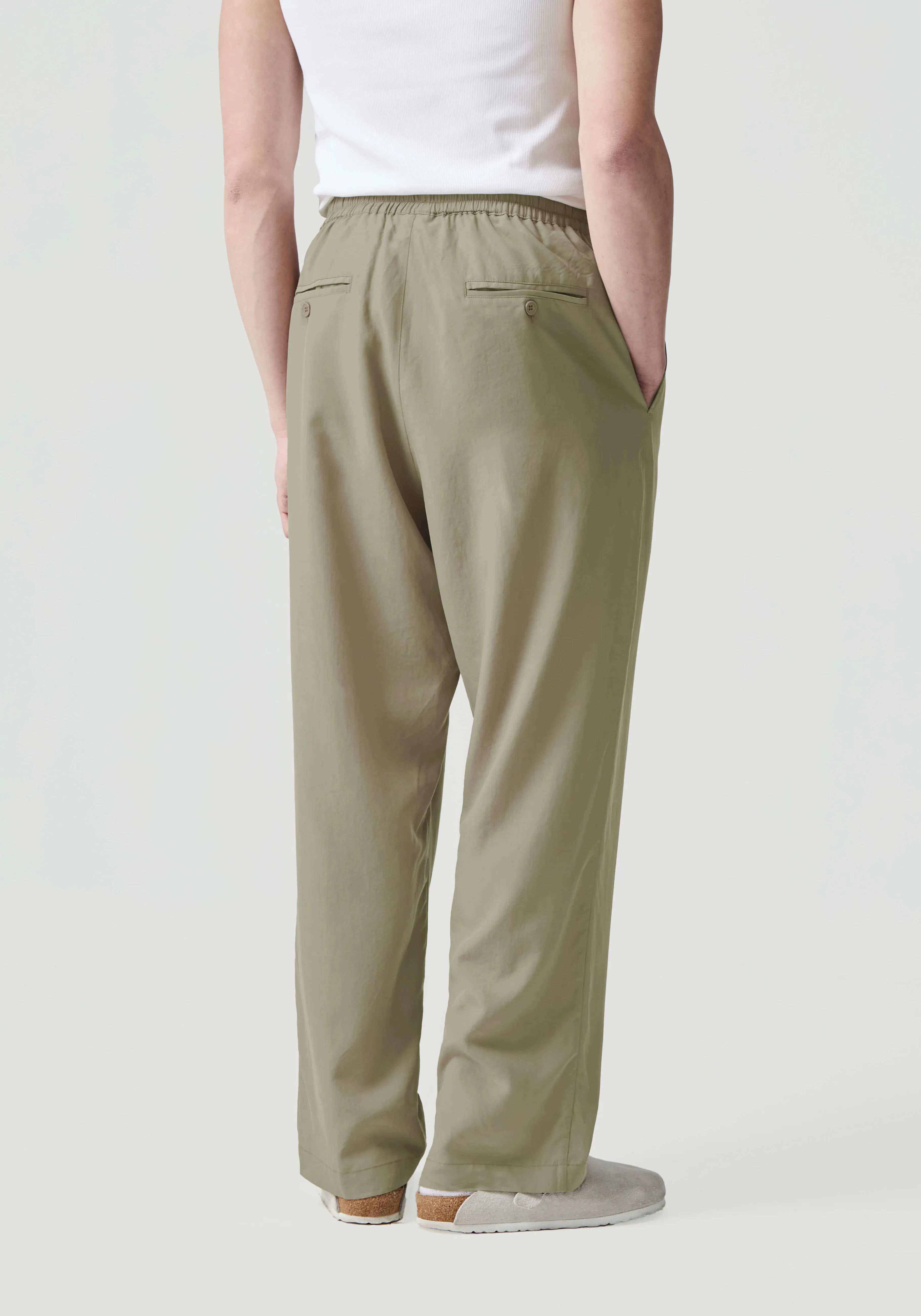 MKI MIYUKI ZOKU MKI TENCEL TROUSERS- SWEATPANTS | TROUSERS